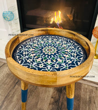 Load image into Gallery viewer, NEW !! Peg Table Printed Laminated Side tables
