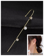 Load image into Gallery viewer, Golden Stone Ear cuff for women cuff earrings IDW
