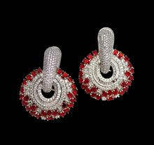 Load image into Gallery viewer, American Diamond Premium Quality Stud earrings,earrings for women, women earrings
