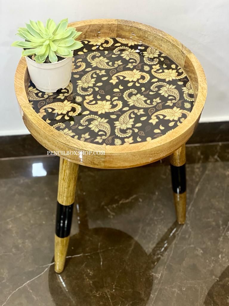 PRE ORDER Peg Table Printed Laminated Side tables