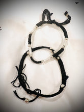Load image into Gallery viewer, 92.5 Pure Silver Black Thread Anklet/Bracelet for protection bracelet anklet
