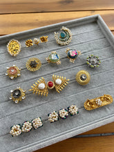 Load image into Gallery viewer, Mix variety Ring collection Silver Foiling
