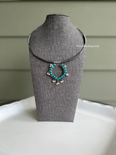 Load image into Gallery viewer, German Silver Stone Hasli Necklace

