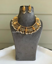 Load image into Gallery viewer, Balaji Multicolor Statement Classy Necklace set
