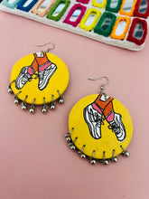 Load image into Gallery viewer, Mix earrings of Handmade handpainted Earrings
