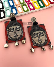 Load image into Gallery viewer, 100% Handmade Buddha Ghunghroo Earrings
