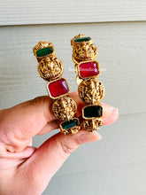 Load image into Gallery viewer, Lakshmi ji Temple Multicolor Bangles set
