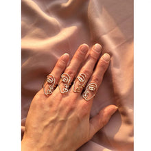 Load image into Gallery viewer, Abstract Women Hollow ring for women IDW
