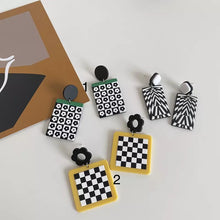 Load image into Gallery viewer, Unique Pattern Acrylic Earrings IDW
