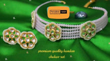 Load image into Gallery viewer, Kundan necklace choker set aleesha
