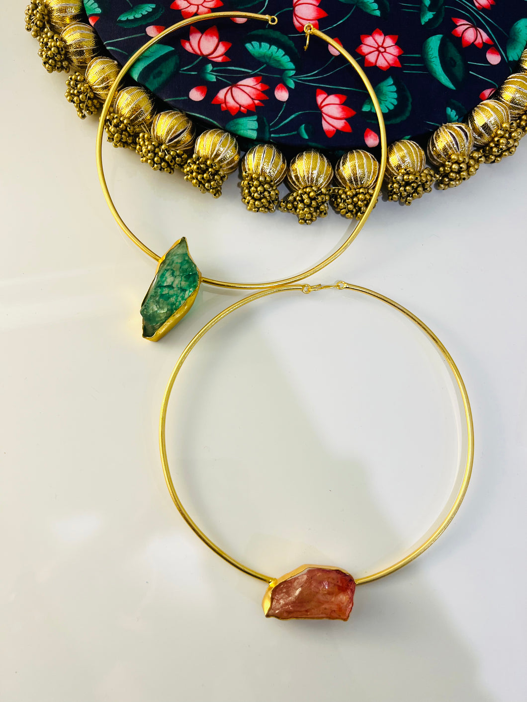Contemporary Natural Stone Hasli Necklace