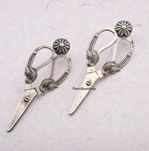 Load image into Gallery viewer, Scissors style unique Oxidised Stud Earrings for women
