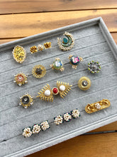 Load image into Gallery viewer, Mix variety Ring collection Silver Foiling
