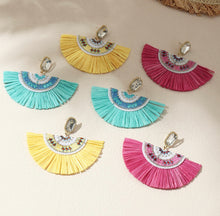 Load image into Gallery viewer, Bohemian Tribal embroidery Ethnic Style Earrings IDW
