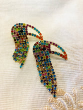 Load image into Gallery viewer, Parrot Stone work Earrings IDW
