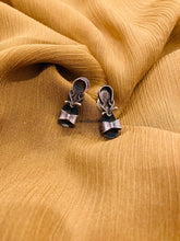 Load image into Gallery viewer, Heels shoes oxidised unique stud earrings
