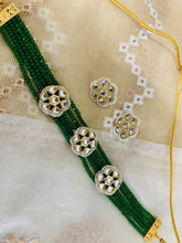 Load image into Gallery viewer, Kundan necklace choker set aleesha
