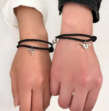 Load image into Gallery viewer, Magnetic Couple girlfriends Moon star Bracelet set  IDW
