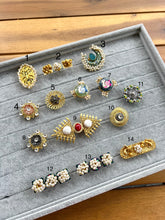 Load image into Gallery viewer, Mix variety Ring collection Silver Foiling
