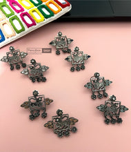 Load image into Gallery viewer, Tribal Amarpali German silver lookalike Stud  Earrings

