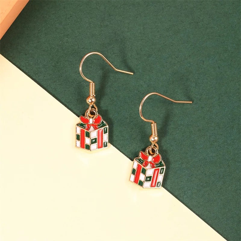 Christmas special Gift box small Earrings Jewelry IDW