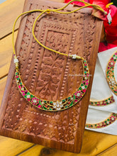 Load image into Gallery viewer, Real Jadau Work Multicolor Necklace
