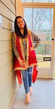 Load image into Gallery viewer, Ready to ship BANDHANI Pink orange SHRUG FREE SIZE style 160

