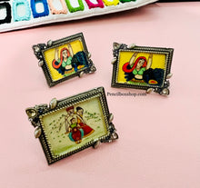 Load image into Gallery viewer, Tribal German silver lookalike Adjustable rings

