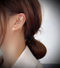 Load image into Gallery viewer, Golden Stone Ear cuff for women cuff earrings IDW
