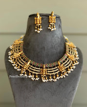 Load image into Gallery viewer, Balaji Multicolor Statement Classy Necklace set
