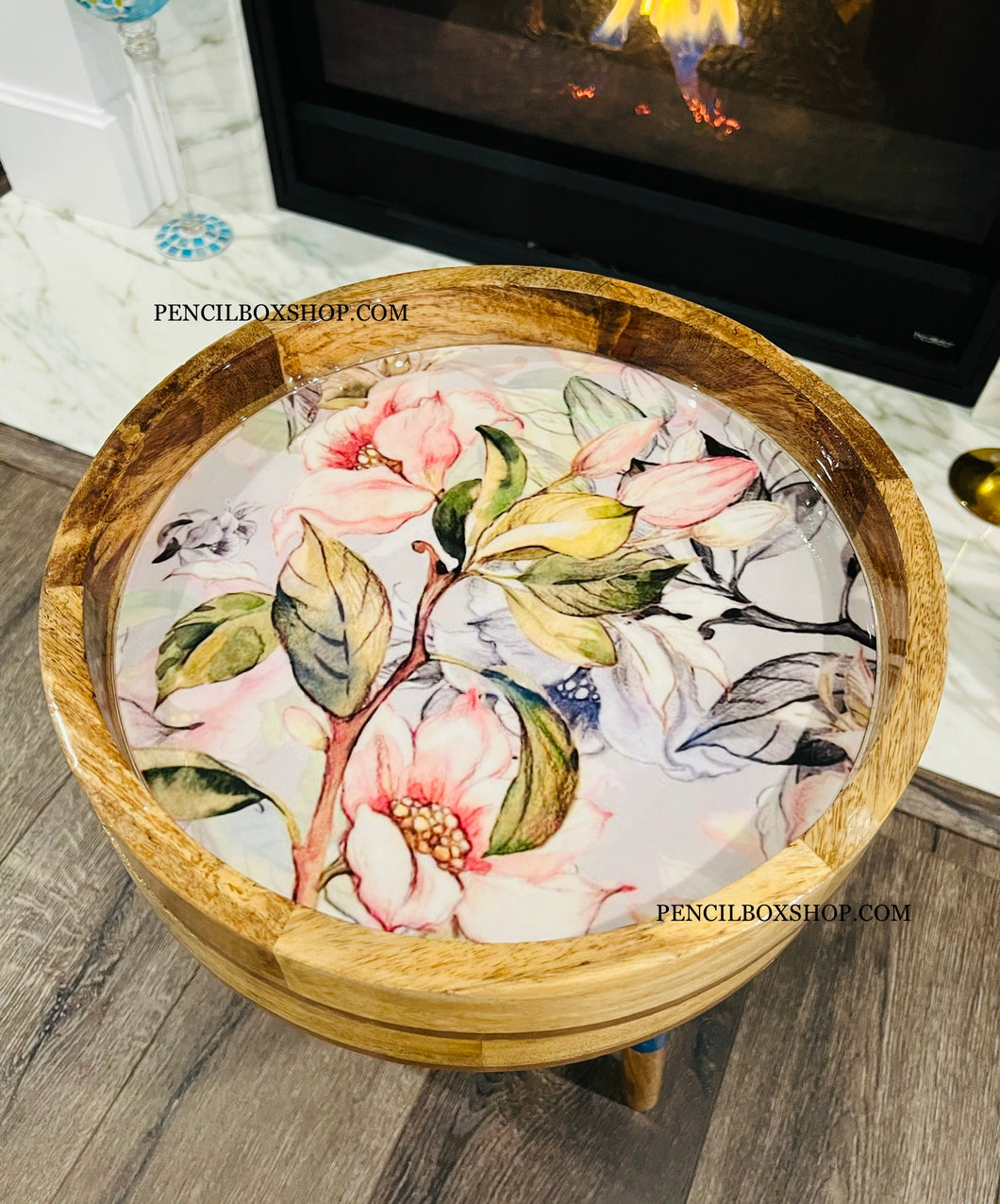 NEW !! Peg Table Printed Laminated Side tables