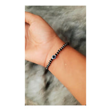 Load image into Gallery viewer, 92.5 Pure Silver Anklet/Bracelet Evil eye for protection bracelet anklet
